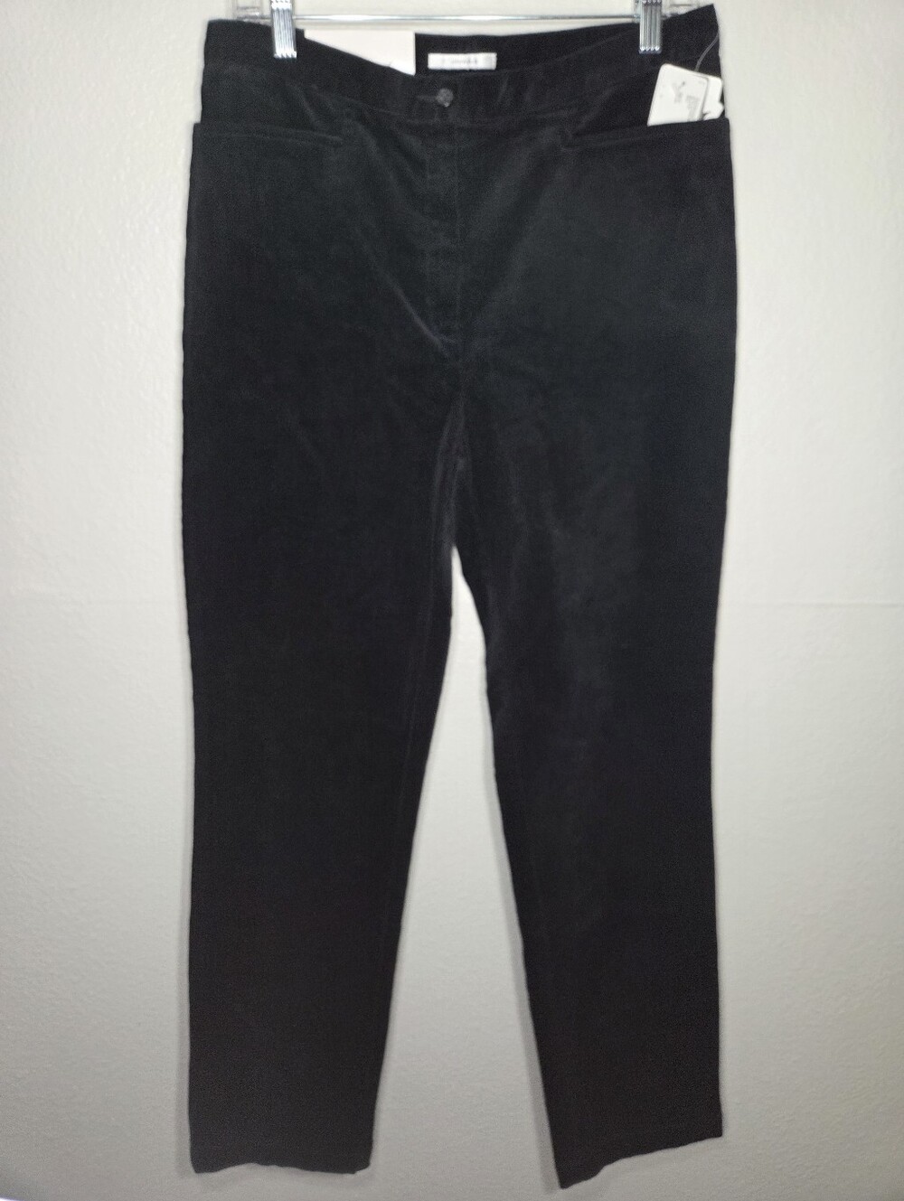 Jones Sport Black Stretch Corduroy Pants